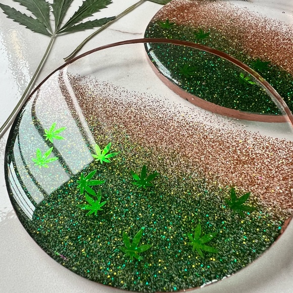 420 Resin Coasters - Picture 5 of 6